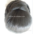 2014 popular new products black hair bun fake hair bun hairpiece sham chignon